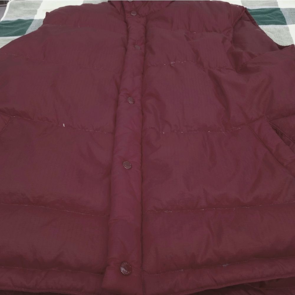 Scandia Woods L Fill50% Down/ 50%WaterfowlFeather ZipperButton Puffer Men's Vest